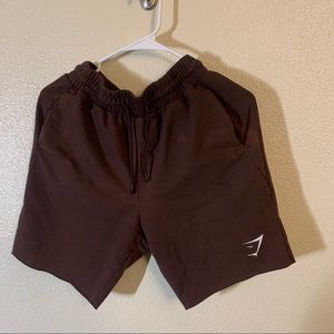 Gymshark Maroon Critical Shorts (Small)